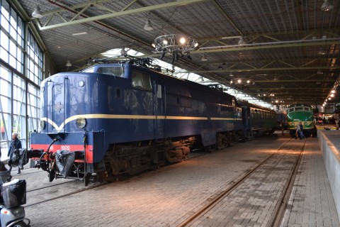 hollandia vasúti múzeum utrecht NS Spoorwegmuseum Maliebaanstation NS 1200 sorozat