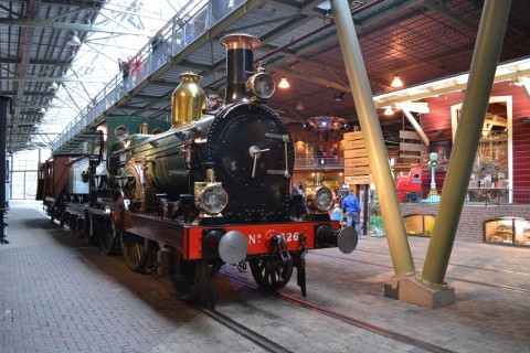 hollandia vasúti múzeum utrecht NS Spoorwegmuseum Maliebaanstation NS 1300 sorozat