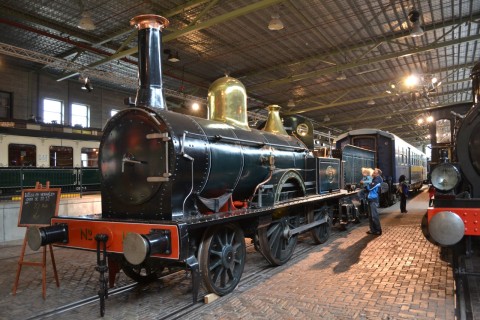 hollandia vasúti múzeum utrecht NS Spoorwegmuseum Maliebaanstation Loc SS 13 NS 705 sorozat