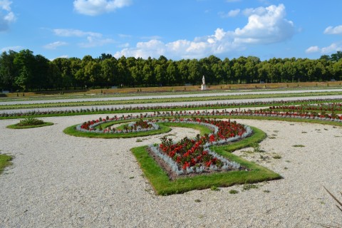 Schlossanlage Schleißheim Neues Schloss Schleißheim barokk kert