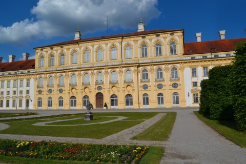 Schlossanlage Schleißheim Neues Schloss Schleißheim barokk kert