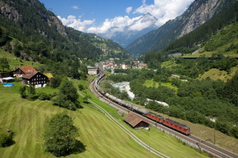 SBB Re 6-6 SBB Re 4-4 svájc Wikimedia Commons featured picture kiemelt kép Gotthard hágó