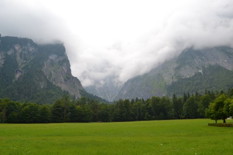 Königssee Obersse Berchtesgaden Nemzeti Park Bajorország