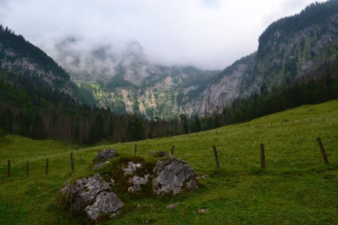 Königssee Obersse Berchtesgaden Nemzeti Park Bajorország