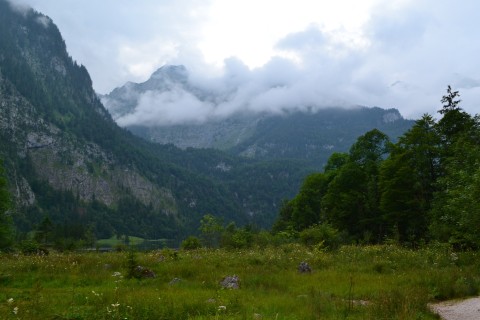 Königssee Obersse Berchtesgaden Nemzeti Park Bajorország