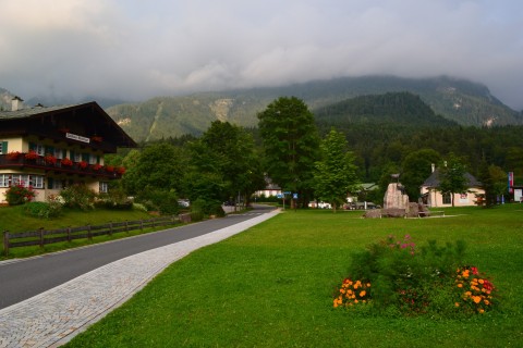 Königssee Obersse Berchtesgaden Nemzeti Park Bajorország