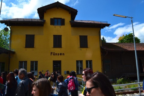 Biessenhofen–Füssen-vasútvonal Füssen vasútállomás