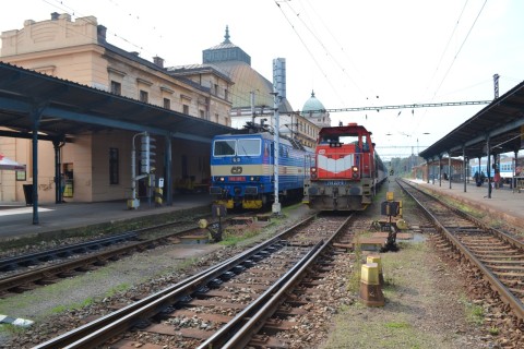 plzen hlavní nádraží Plzeň állomás ČD 362