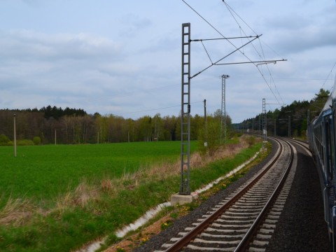 felújított pálya vasút csehország