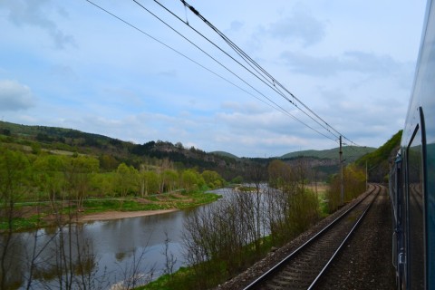vasút csehország Berounka