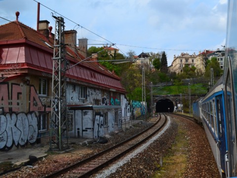 prága vasút alex alagút