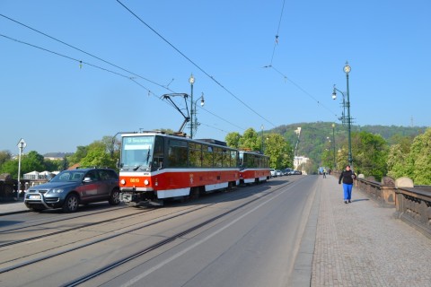 prága T3 T6A5 tatra villamos Moldva