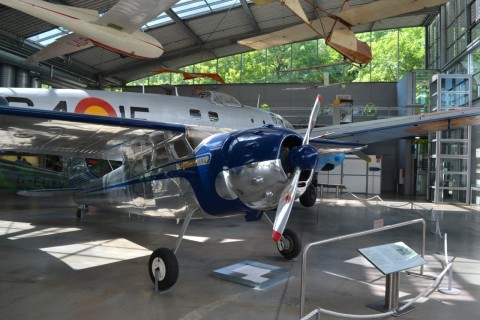 Deutsches Museum Flugwerft Schleißheim Cessna 195