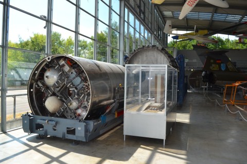 Deutsches Museum Flugwerft Schleißheim Arina 5 hordozórakéta