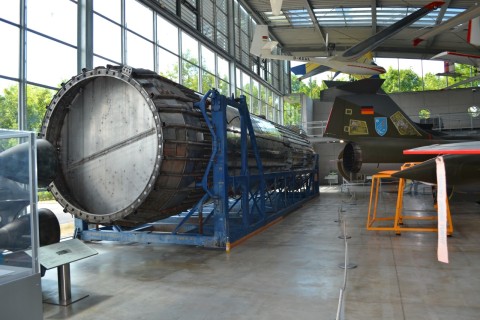 Deutsches Museum Flugwerft Schleißheim Arina 5 hordozórakéta