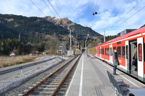 reutte Garmisch-Partenkirchen–Kempten-vasútvonal Außerfernbahn ausztria bajorország Lermoos