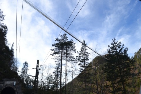 reutte Garmisch-Partenkirchen–Kempten-vasútvonal Außerfernbahn ausztria highline179