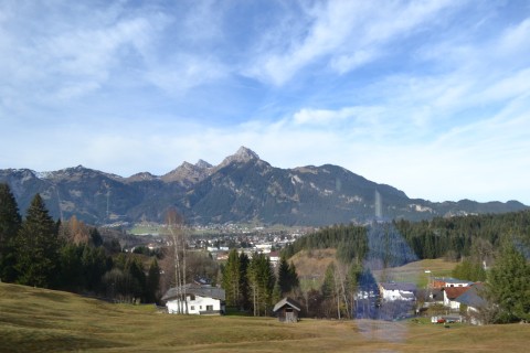 reutte Garmisch-Partenkirchen–Kempten-vasútvonal Außerfernbahn ausztria bajorország