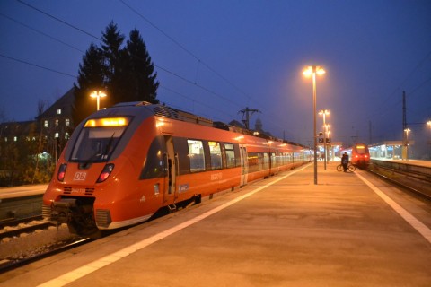 reutte Garmisch-Partenkirchen–Kempten-vasútvonal Außerfernbahn bajorország