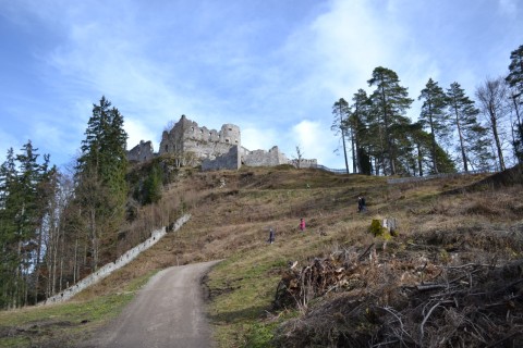 reutte in tirol, highline179, ausztria Burg Ehrenberg