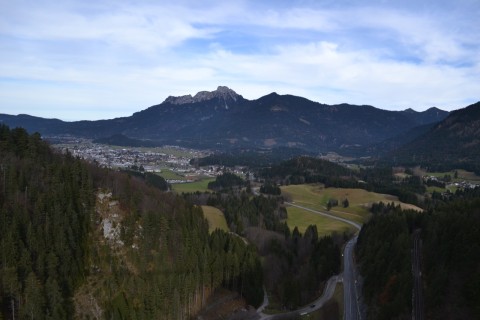 reutte in tirol, highline179, ausztria B179 autóút