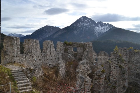 reutte in tirol, highline179, ausztria, Burg Ehrenberg