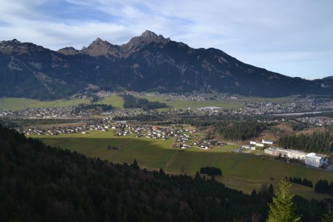 reutte in tirol, highline179, ausztria, lech folyó, ehenbichl