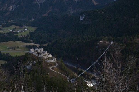 reutte in tirol, highline179, ausztria, Burg Ehrenberg