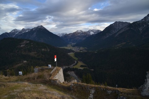 reutte in tirol, highline179, ausztria, tiroli zászló