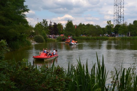 allgäu Skyline park bajorország vidámpark Tretbootfahrt