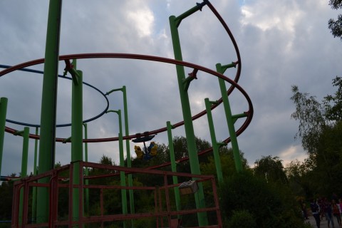 allgäu Skyline park bajorország vidámpark Sky Rider hullámvasút