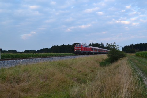 allgäu regionalzug bajorország DB 218 sorozat