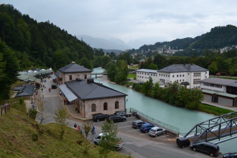 Berchtesgaden salzbergwerk sóbánya Berchtesgadener Ache