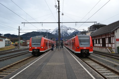 DB 425 sorozat Reutte in Tirol Alpok