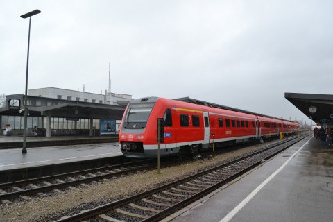 Kempten állomás DB 612 sorozat