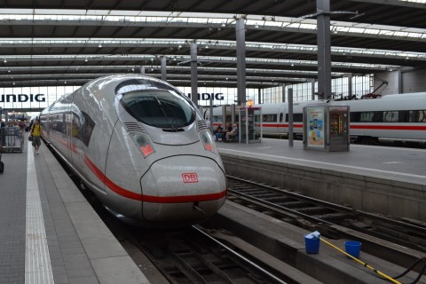 Siemens velaro D München Hauptbahnhof 2014