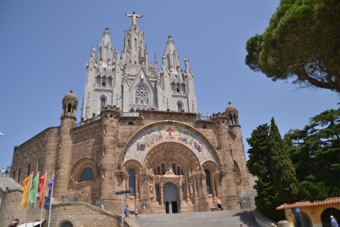 barcelona tibidabo Sagrat Cor templom