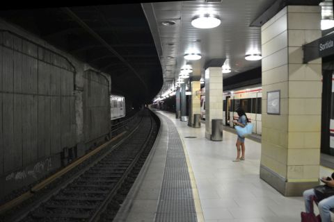 Placa de Catalunya, Barcelona-Mataró–Maçanet-Massanes-vasútvonal