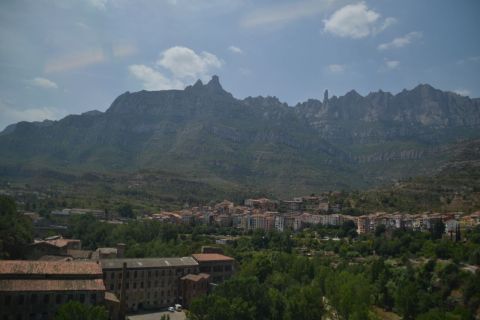 Monserrat, fogaskerekű, spanyolország