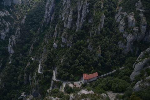 Monserrat, fogaskerekű, spanyolország