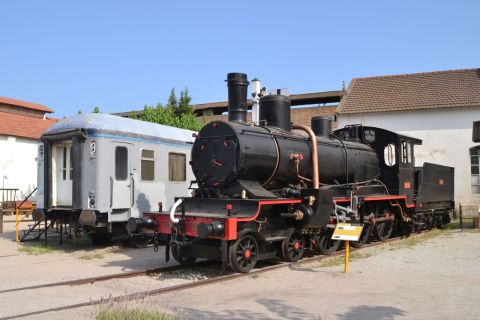 barcelona, Museu del Ferrocarril de Catalunya, katalán vasúti múzeum, Vilanova i la Geltrú, MZA 651