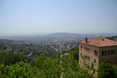 Barcelona, Peu del Funicular, sikló, tibidabo