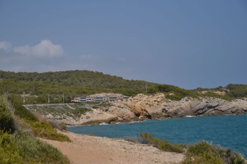 RENFE 450 sorozat mediterrán korridor Vilanova i la Geltrú