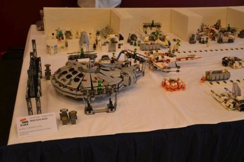 kecskemét, kockafeszt, lego, csillagok háborúja, millenium falcon, ezeréves sólyom, hoth bolygó, lázadók