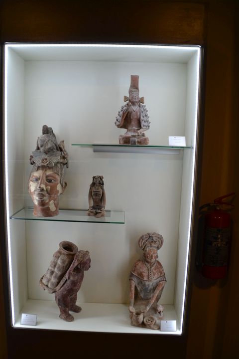 Prága, Choco-Story museum čokolády, csokolédémúzeum, inka népművészet
