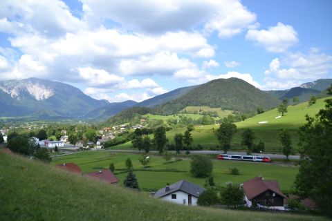 puchberg desiro ausztria tájkép vonatfotó