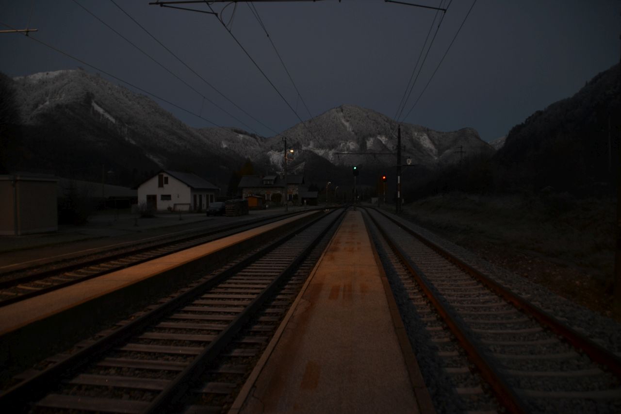 hinterstoder állomás bahnhof