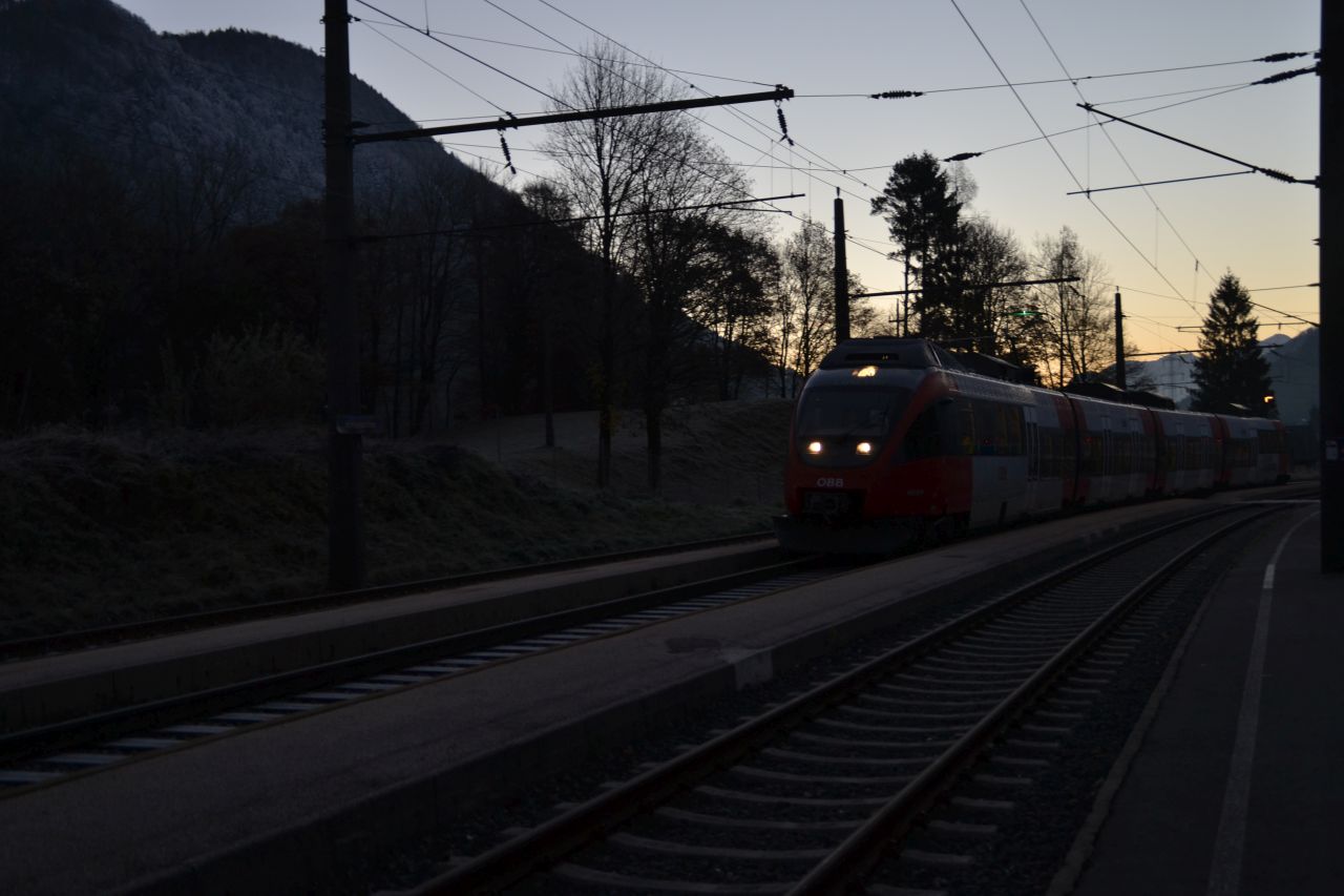 hinterstoder állomás bahnhof