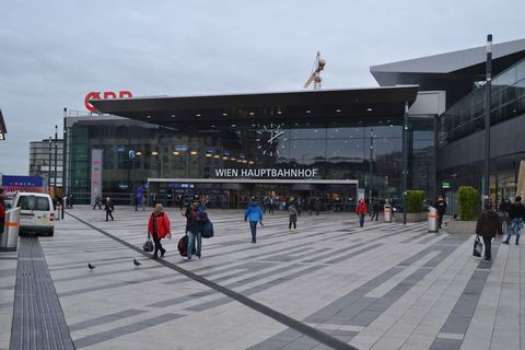 Bécs főpályaudvar, wien hauptbahnhof