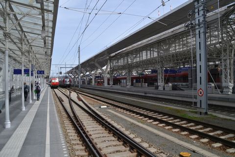  Ausztria, salzburg hauptbahnhof, salzburg, salzburg-tiroler-vasútvonal